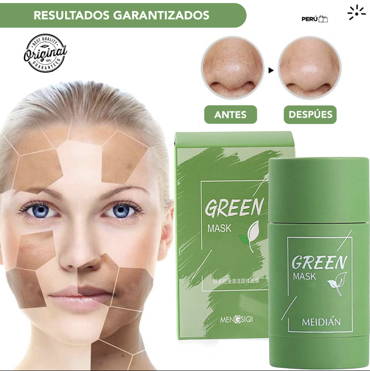 TE VERDE - MASCARILLA FACIAL